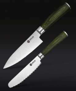 Damascus Steel Starter Knife Set, 2-pc