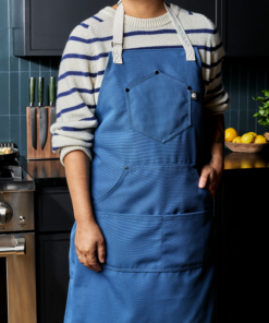 Alternative view of Eco Modern Apron (Azure)