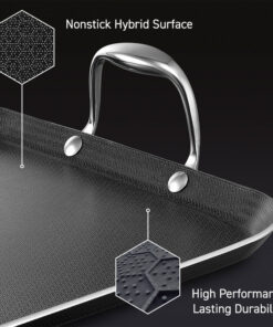 Alternative view of Hybrid Double Burner Griddle