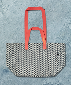 The Everything Everywhere Bag (Chevron-Slate)