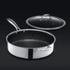 Hybrid Deep Saut?? Pan with Lid, 5.5-Qt