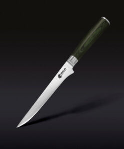 Damascus Steel Boning & Fillet Knife, 6″