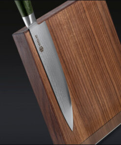 Alternative view of Damascus Steel Knife Set, 7-pc (Green)